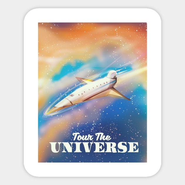 Tour The universe Sticker by nickemporium1